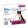 Nexgard Chien 68mg 10 25kg comprimés à croquer boîte de 6 comprimés