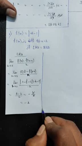 Prove That The Function F Given Byf X X Xris Not Differentiabl