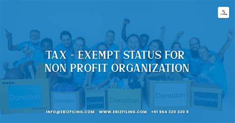 Guide To Non Profit Tax Exempt Status Ebizfiling