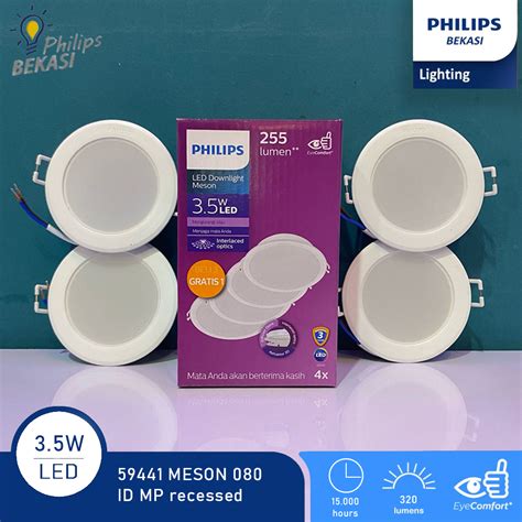 Jual Philips Lampu Downlight Multipack Beli Gratis Meson