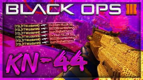 Call Of Duty Black Ops 3 BO3 Best GOD GUN KN 44 Class Setup