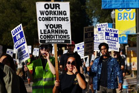 Usa Massive Workers Strike At California University Civicus Monitor