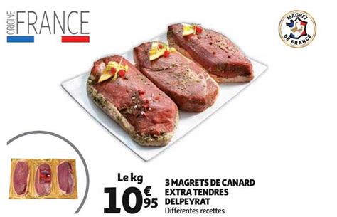 Promo 3 Magrets De Canard Extra Tendres Delpeyrat Chez Auchan