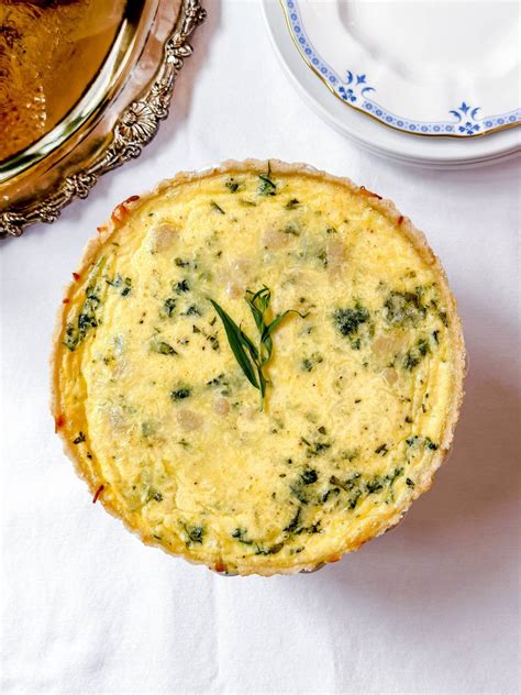 Making A Simple Coronation Quiche Daily