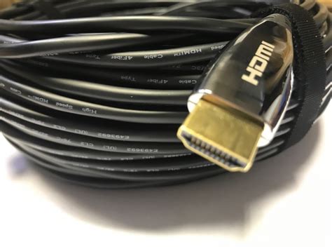 Купить кабель hdmi 100м ver. 2.1 8k оптический (100 метров, гибридный ...