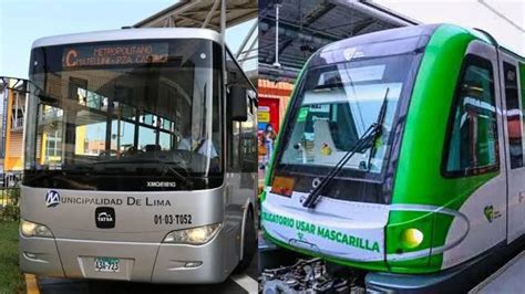 Horario De Hoy Lunes 26 De Diciembre Del Metropolitano Metro Y