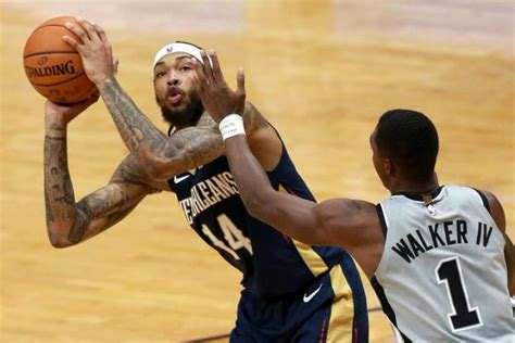 Pelicans Spurs Brandon Ingram Avait Gardé Le Meilleur Pour La Fin