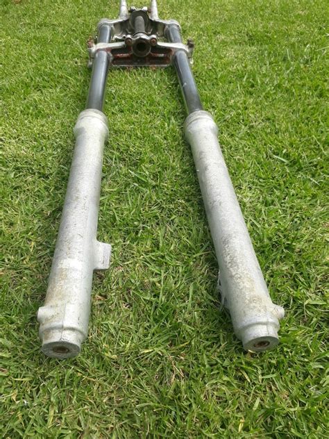 Yamaha TT 250 1981 Forks Tripple Trees Front Springs Tubes Oem Vmx EBay