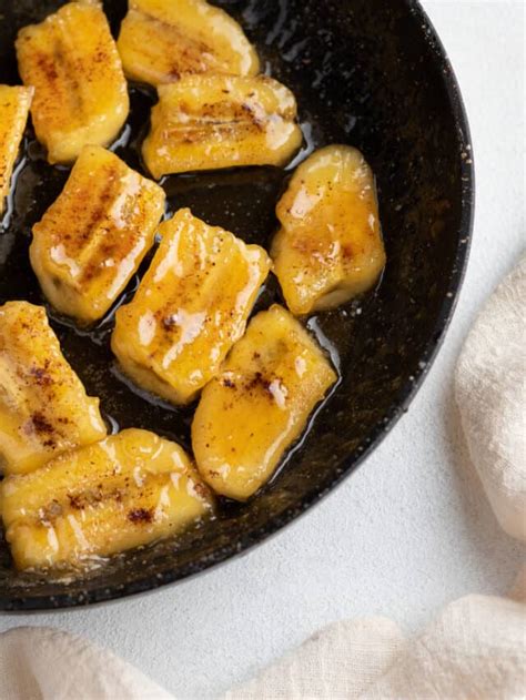 10 Minute Caramelized Bananas Easy Recipe Baking Like A Chef