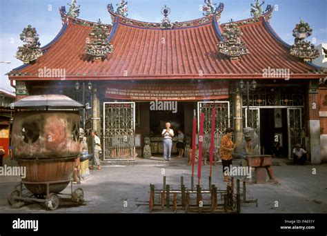 Kuan Yin Teng Buddhistische Tempel Georgetown Penang Malaysia Kuan