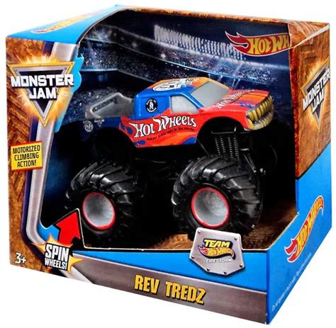 Hot Wheels Monster Jam Rev Tredz Hot Wheels Since Vehicle Mattel Toys Toywiz