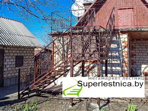 Уличные металлические лестницы заказать №1 – superlestnica.by