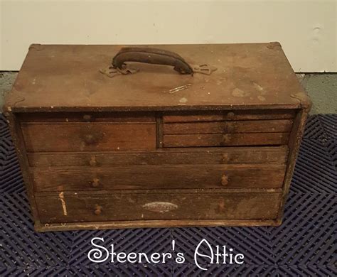 20++ Antique Wooden Tool Chest - HOMYHOMEE