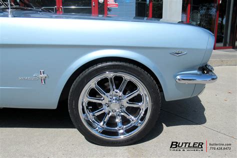 1965 Ford Mustang With Us Mag Rambler Wheels And Michelin Flickr