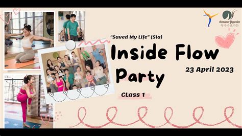 Ocmama Yogarden Saved My Life Sia Inside Flow Party By Jinlee Lê Trần Tiến Class1 Youtube