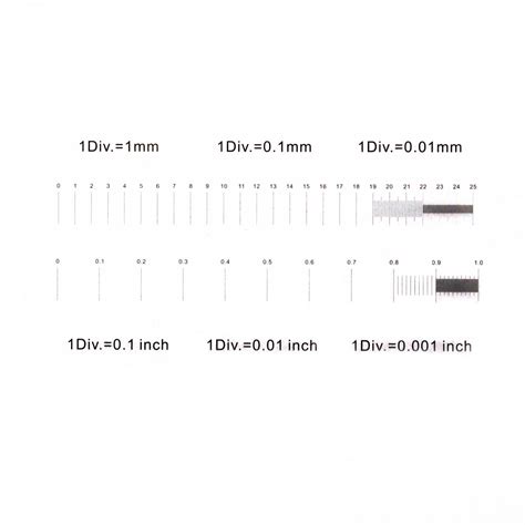 Microscope Calibration Slide Stage Micrometer Millimeter