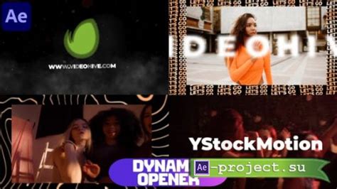 Videohive Dynamic Opener Project For After Effects