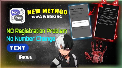 How To Fix Registration Failed With Error A Textfree New Method