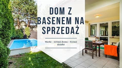 Dom z basenem na sprzedaż Podwarszawskie Marki Agencja Biuro