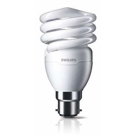 Philips 20W Cool Day Bayonet Clip CFL T2 Spiral Tornado Globe