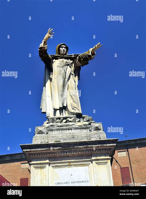 Girolamo Savonarola Ferrara Immagini E Fotografie Stock Ad Alta