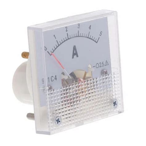 Max DC Ammeter Analog Panel Meter Amp Meter Current Gauge 2.5% 0-5A at Rs 687.00 | Analog ...