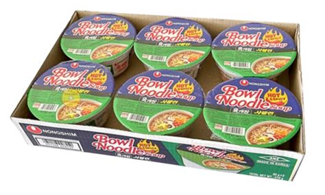 Nongshim Hot Spicy Noodle Soup Bowl G KS QUEENSLAND