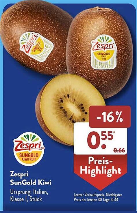 Zespri Sungold Kiwi Angebot Bei Aldi S D Prospekte De