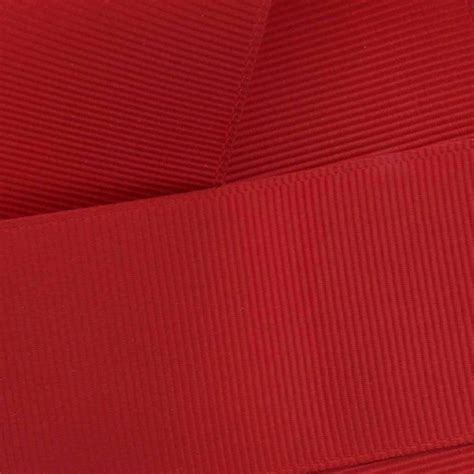 Grosgrain Ribbon Solid Red Yd Michaels