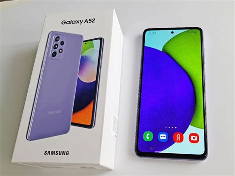 Обзор смартфона Samsung Galaxy A52, характеристики