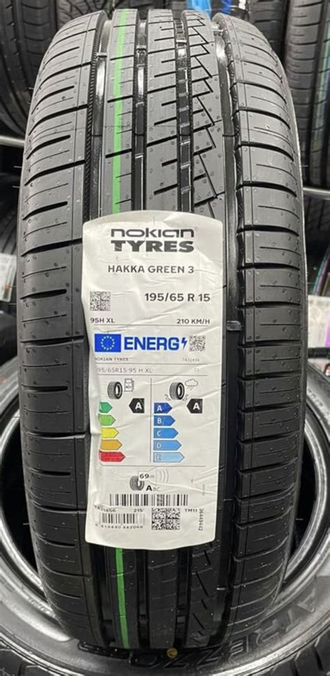 Шина Nokian Tvres Hakka Green 3 195/65 R15 95H — Renault Logan (1G), 1 ...