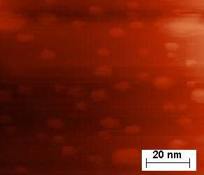 AFM Of A PEDOT Nc TiO 2 Composite Film With Embedding Of 20 Wt TiO 2