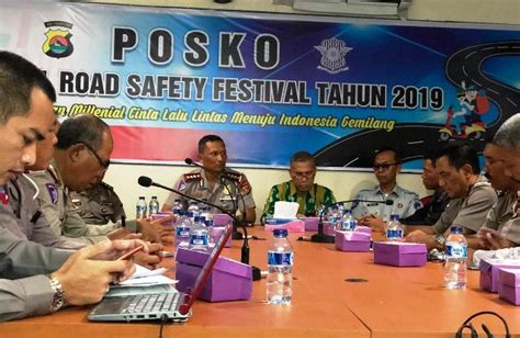 Polda Ntb Gelar Rapat Persiapan Millenial Road Safety Festival