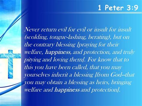 0514 1 Peter 39 You May Inherit A Blessing Powerpoint Church Sermon