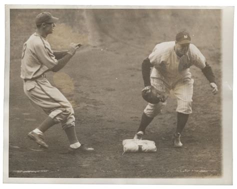 Lou Gehrig 1938 World Series Type 1 Photo