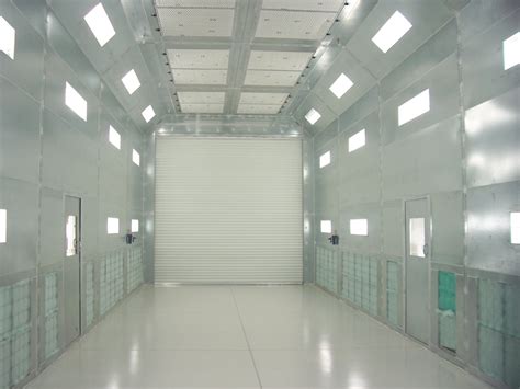 Side Downdraft Paint Booths Industrial Finishing Systems