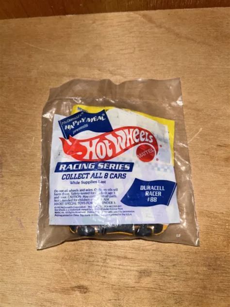 HOT WHEELS McDonalds Happy Meal Racing Series Duracell Racer Camaro Neuf EUR