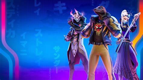 Anime Characters Of Mega Team Fortnite HD Fortnite Wallpapers | HD ...