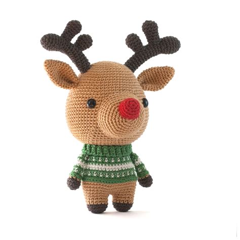 Toy Patterns By Diy Fluffies Christmas Amigurumi Patterns Rudolph