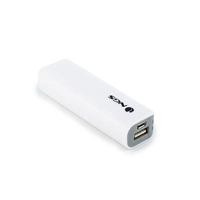 NGS POWERBANK 2200 MAh Powerbank With 5V1A Outputwhite Color Robot