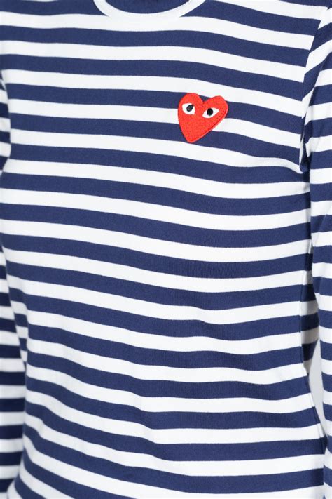 BlueButtonShop Comme Des Garcons Play Comme Des Garcons Play Red