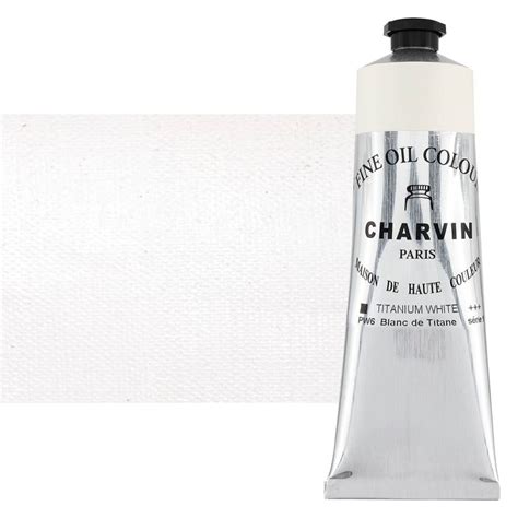 Charvin Fine Oil Paint Titanium White Ml Jerry S Artarama