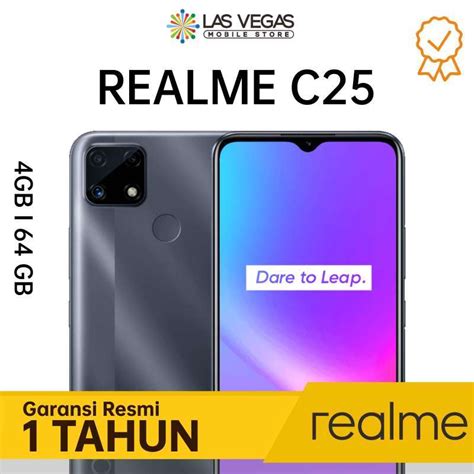Jual Realme C25 Smartphone [64GB/ 4GB] di Seller Tokolasvegas Official ...
