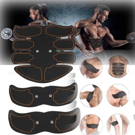 Ceinture De Tonification Abdominale Fessiers Electrostimulation