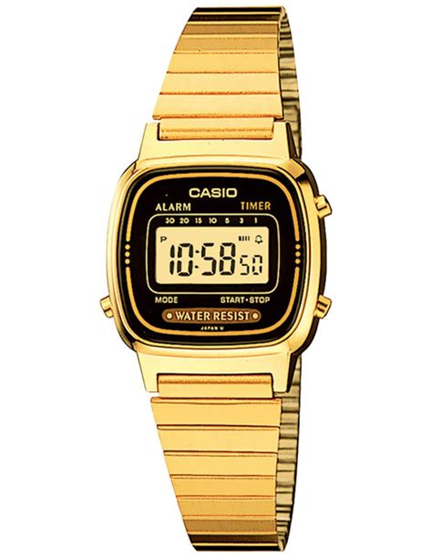 Venta Reloj Casio Vintage Dorado Mujer En Stock