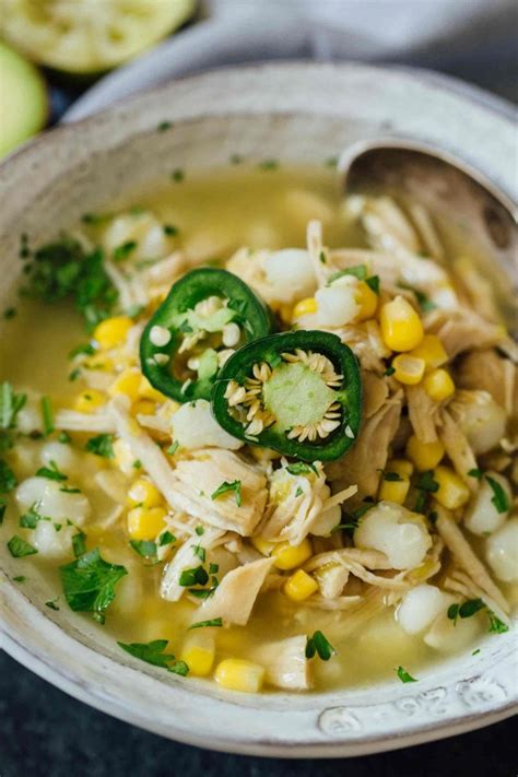 Instant Pot Jalapeño Lime Chicken Soup Pressure Cooker Soup Recipe