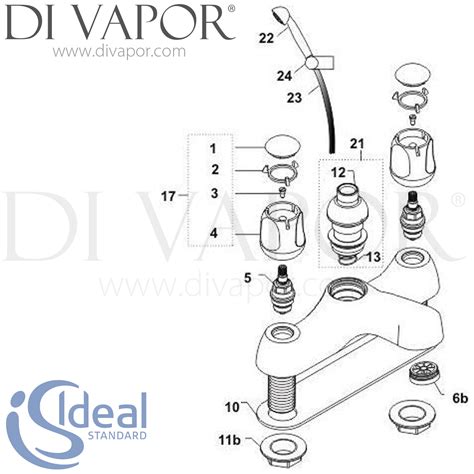 Bath Shower Mixer Tap Parts Diagram Reviewmotors Co