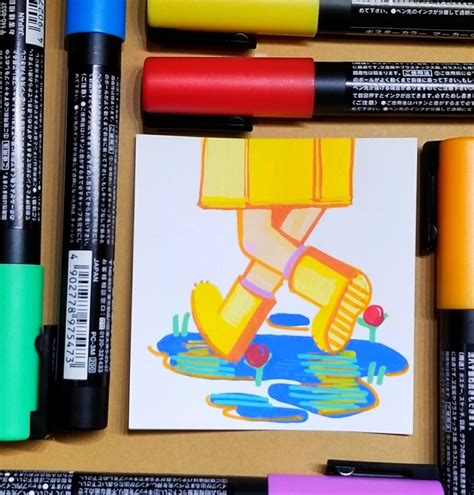 √ How To Use Posca Pens