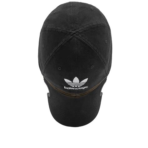 Balenciaga X Adidas Logo Embroidered Cut Out Cap Farfetch 46 OFF