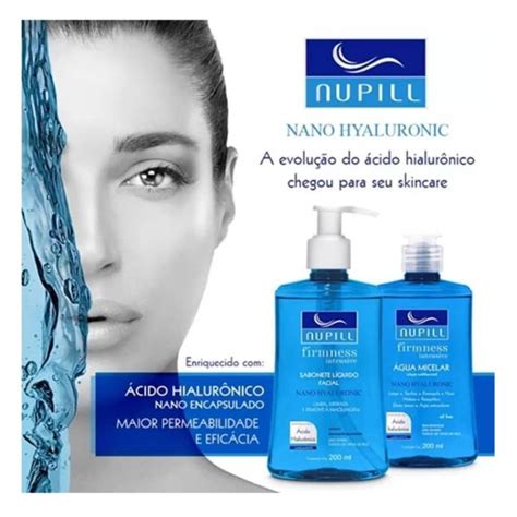 Sabonete Líquido Nupill Firmness Intensive Facial Nano Hyaluronic 200ml